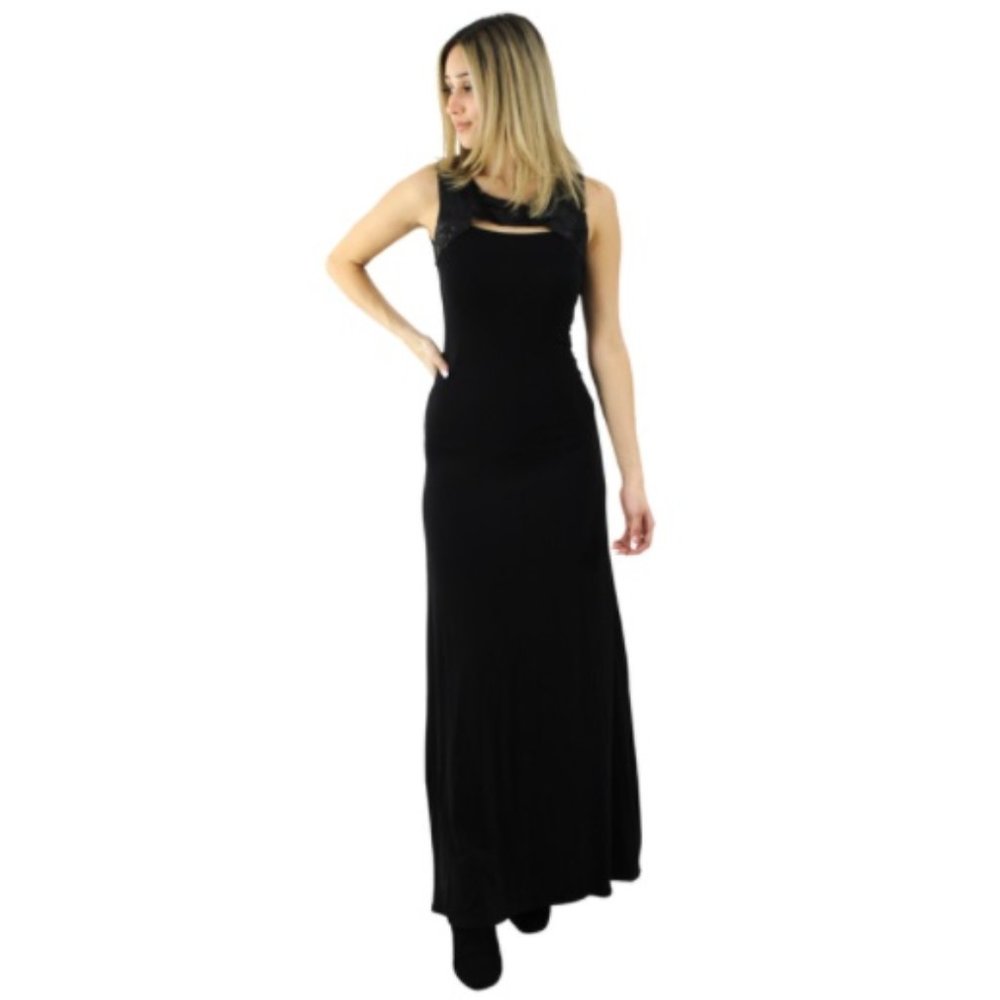 Cozy S&S Casual Long Sequin Dress